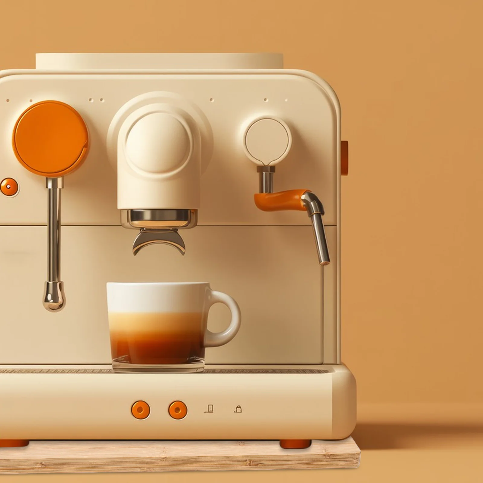 Uniwersalna taca do ekspresu do kawy z regulowaną platformą przesuwną na blat kuchenny, gładki organizer na młynki.