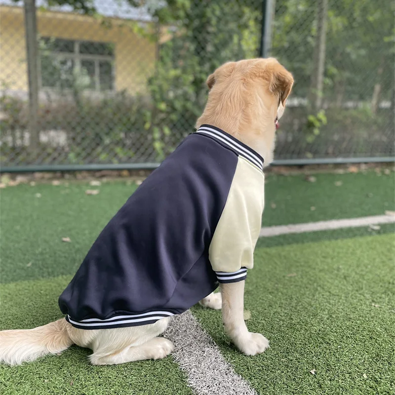 Pet Baseball Uniform for Small Large Dogs Winter Jacket Puppy Clothes French Bulldog Chihuahua Apprael Labrador Outfits Costume