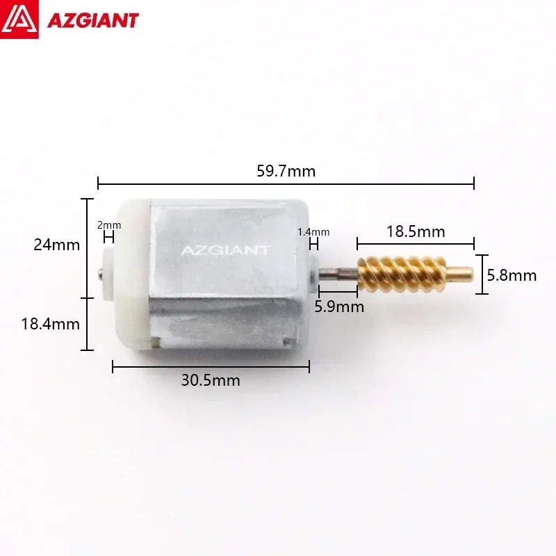 

Azgiant high quality replacement motor for FC-280SC-20150 3018433 Tailgate Trunk Lock Motor