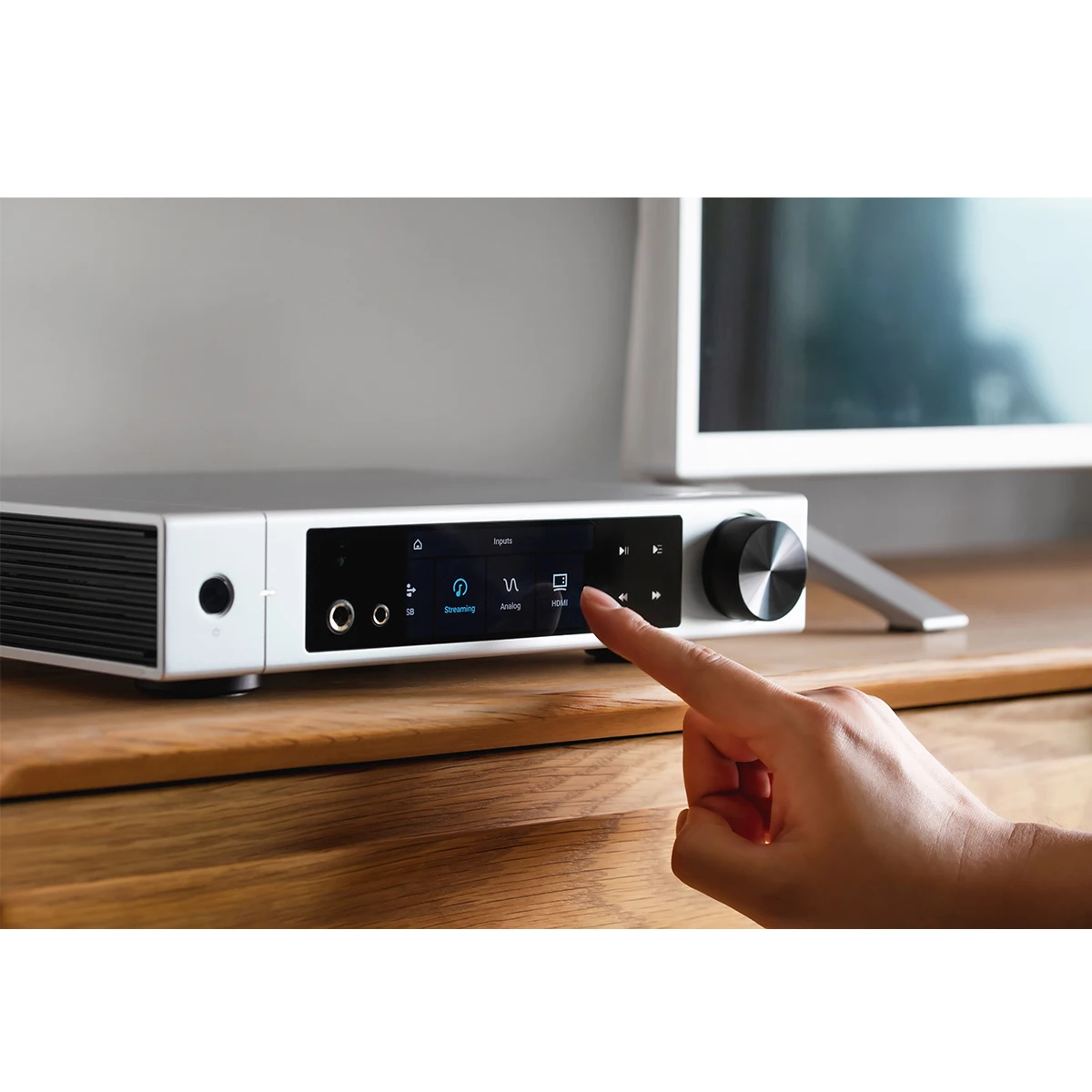 مصفوفة عنصر M2 الموسيقى غاسل بلوتوث لاعب أمبير/DAC الكل في واحد مضخم ضوت سماعات الأذن ES9028PRO رقاقة HDMI ARC PCM768 DSD512