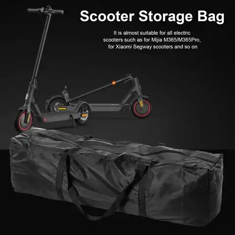 Folding Electric Scooter Carry Bag Waterproof E-Scooter Storage Bag Cover Oxford Skateboard Carry Bag for XIAOMI MijiaM365