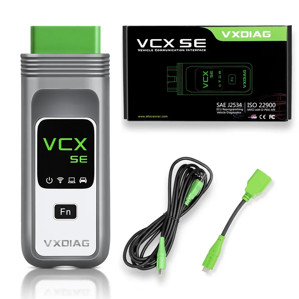 

Hot VXDIAG VCX SE Pro Diagnostic Tool 3 in 1 Free Car Software
