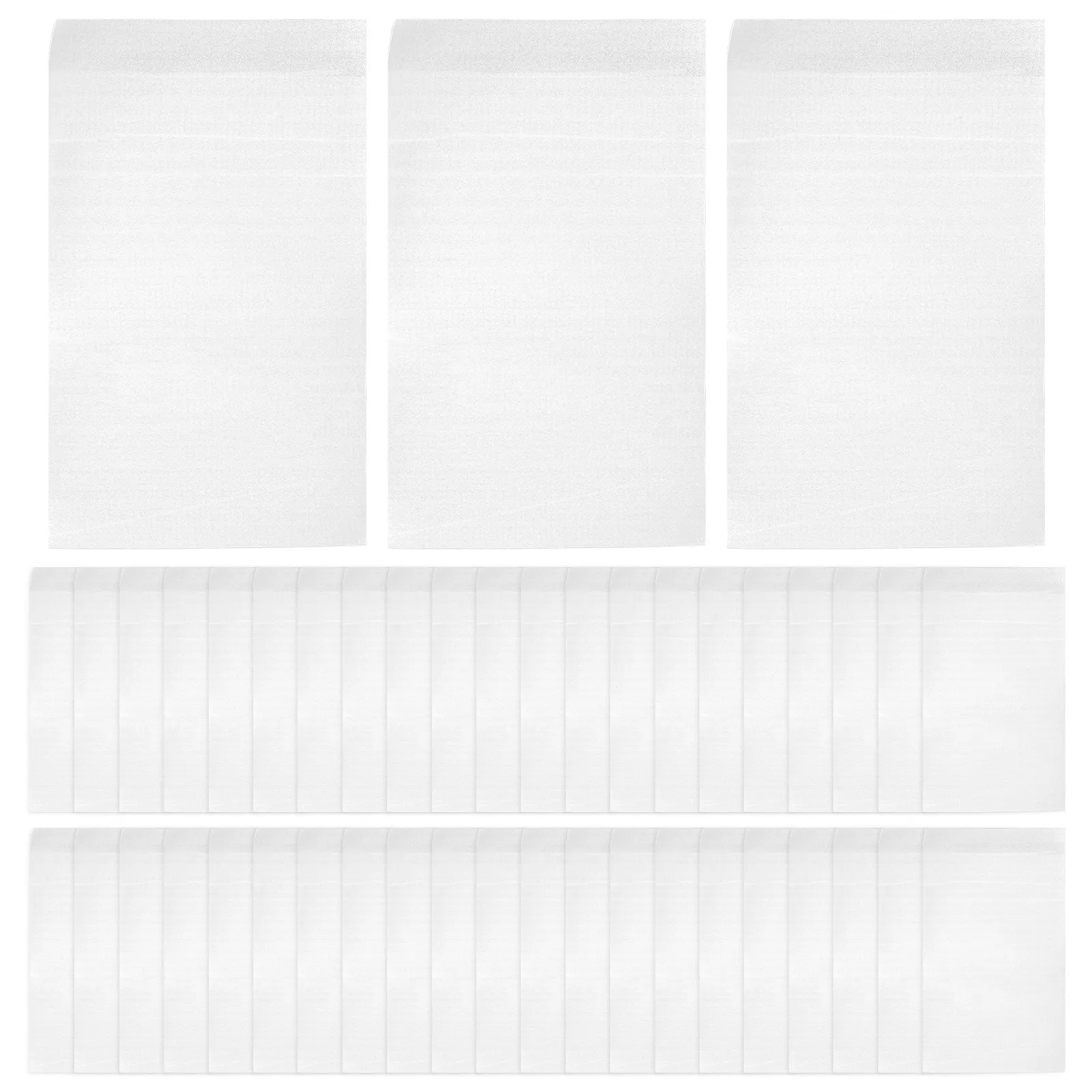 

100pcs Pearl Cotton Bags For Moving Glassware Lightweight Pouches Dishes Glasses Fragile Items Packing Supplies Shipping Sleeves