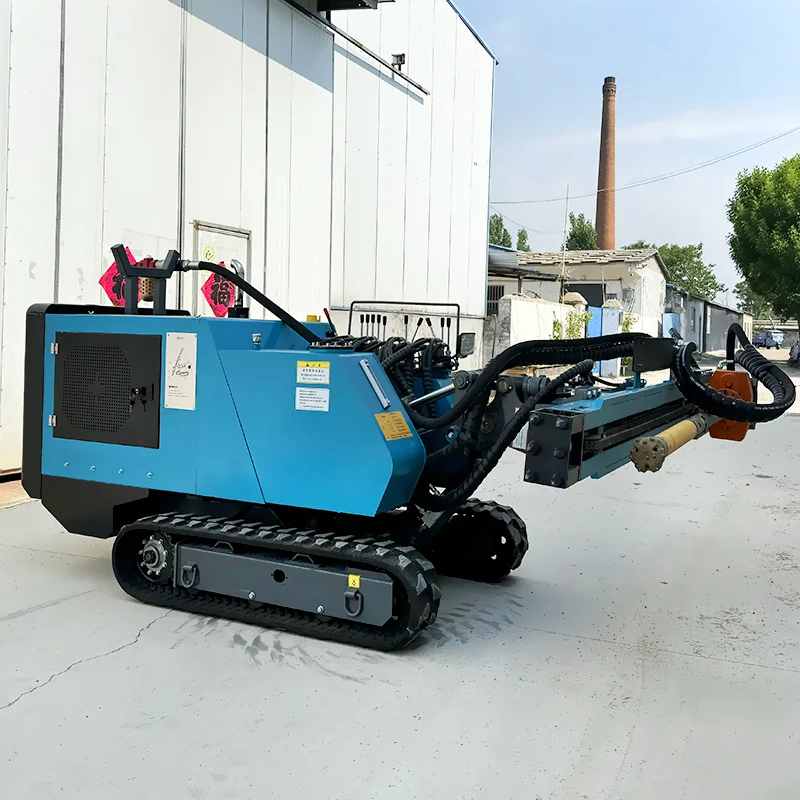 Plataforma de perforación de minas de obstrucción RLD220A personalizada, máquina perforadora de roca dth, plataforma de perforación montada en orugas