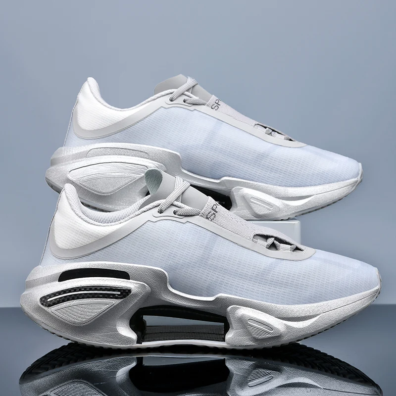 2025 New Men Sports Breathable Lightweight Comfortable Athletic Nonskid Sneakers Daily Leisure Shopping Walking Marathon Shoes image 5