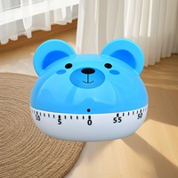 Mechanical Kitchen Timer with Cartoon Animal Pattern, Cooking Alarm Clock, Stimulating Countdown Timer, Conference Room Timer