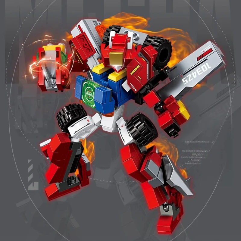 Sembo blocos de construção mechwarrior educacional crianças pequenas partículas montagem coleção modelo ornamentos brinquedos presentes aniversário