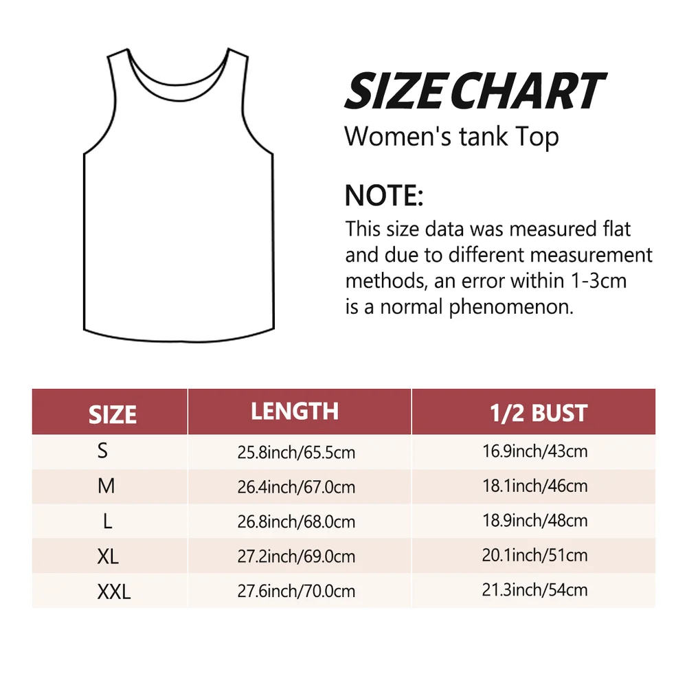 Racer Back Tank for Ladies/Women Personalized with Your Own Text, Design Your Own - Image 6