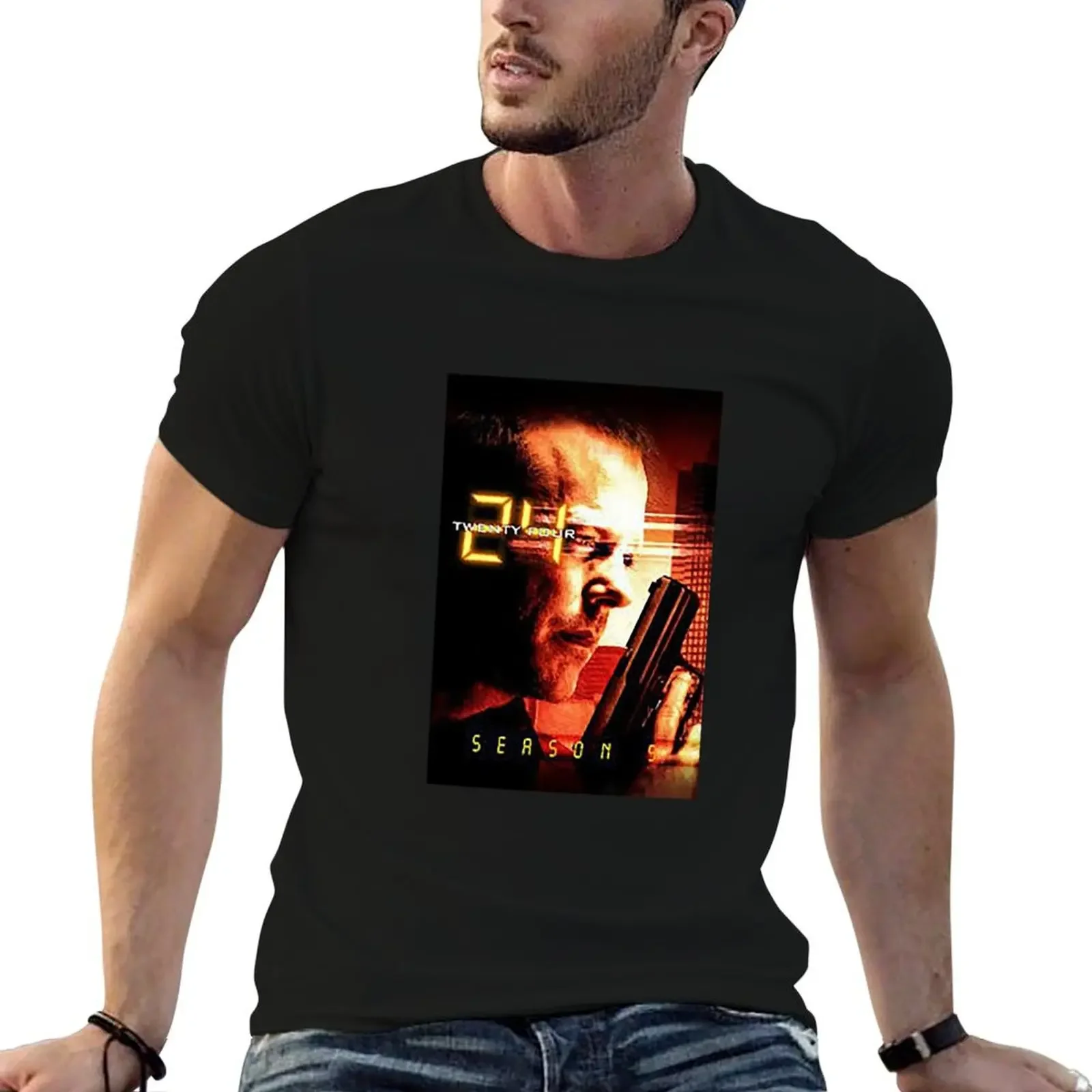 jack bauer 24 hours T-Shirt oversized blanks cheap stuff t shirt for men