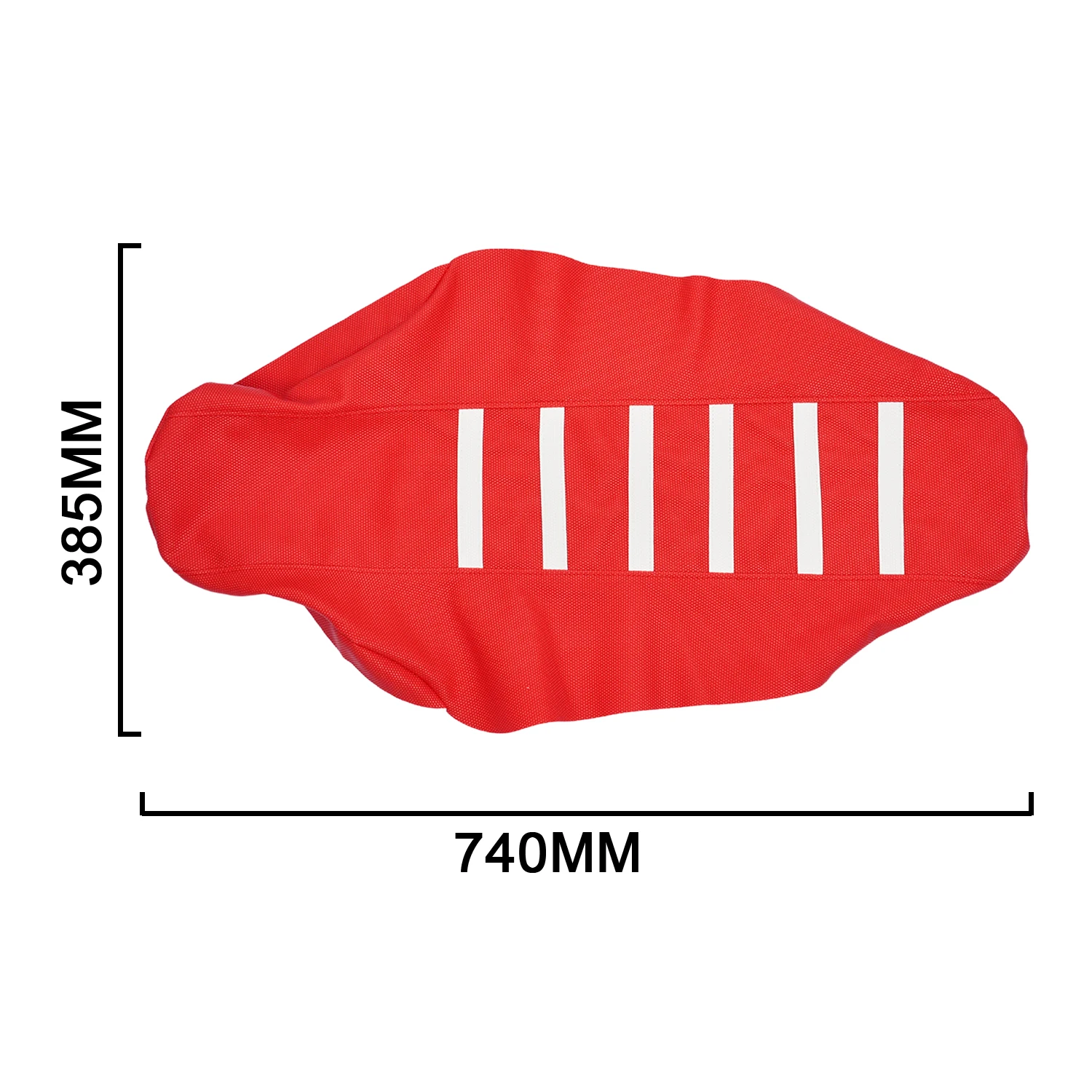For Honda CRF230F 2012-2020 Motorcycle Gripper Soft Seat Cover Rubber Ribbed Traction Pattern Cushion Skin Off-Road Parts