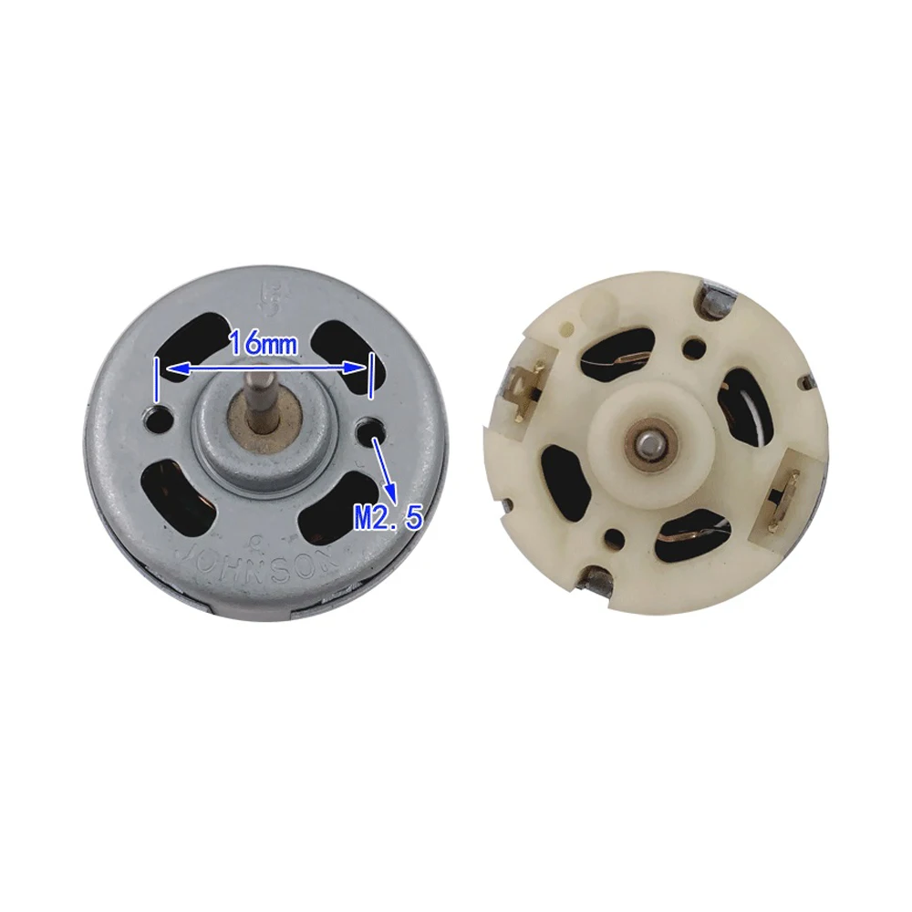

360 High Torque DC Motor DC3V-12V 7500-30700RPM High Speed Strong Magnetic Carbon Brush High Power Mini Motor