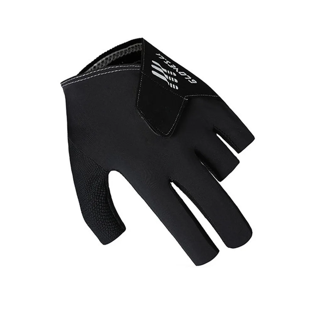 

Left Hand Billiards Glove Non Slip Breathable Billiard Training Gloves Elastic Half Fingers Glove Billiard Accessories