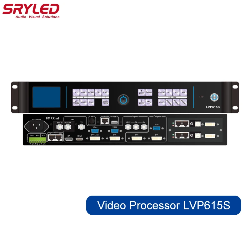 Led Video Processors LVP615S Videowall On-Live Program For Stage Event Background LED Display Screen Accessories LVP615S