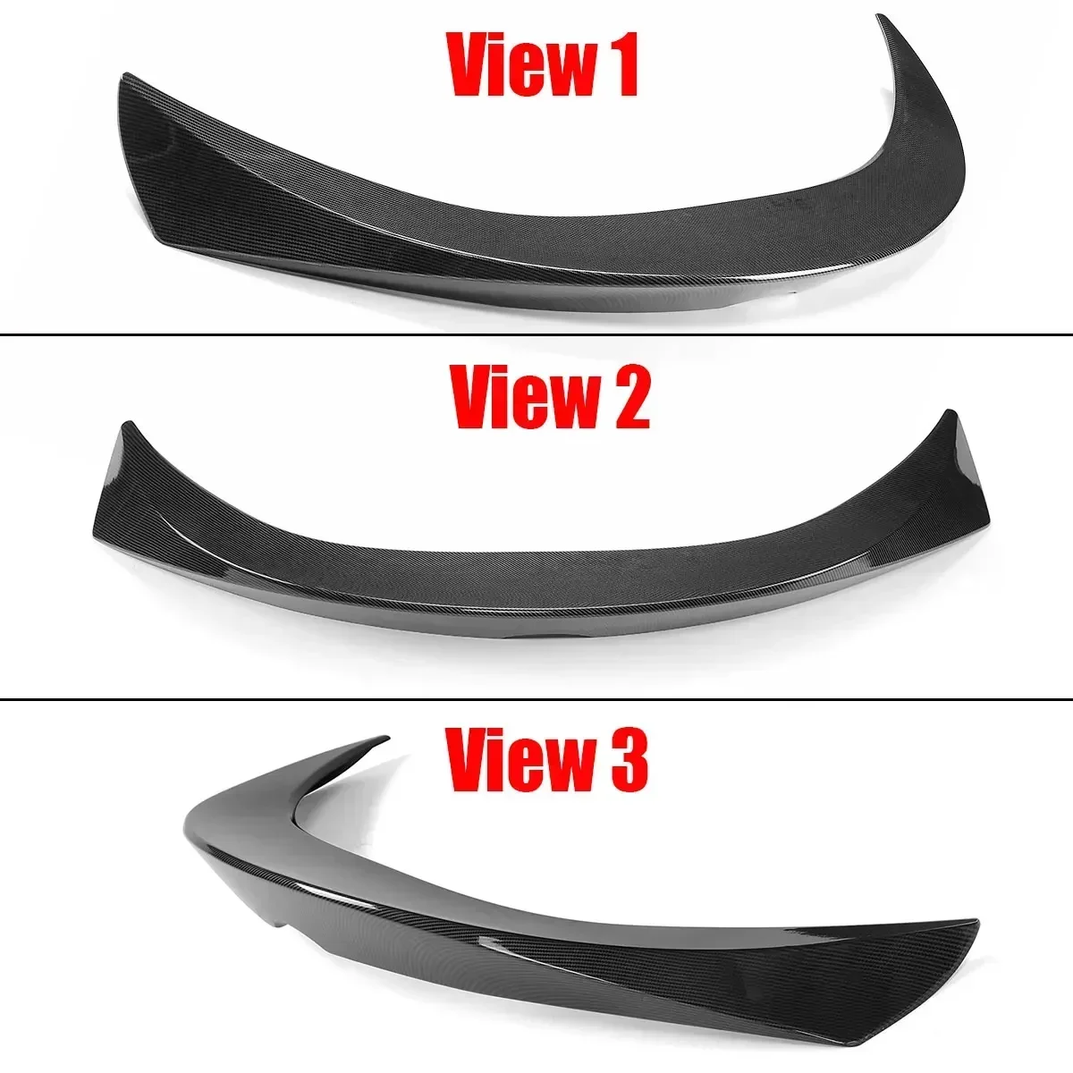 Car Rear Spoiler Wing Lip Extension For Toyota Corolla 5 Door Hatchback 2019-2022 Rear Trunk Tailgate Mid Spoiler Wing Body Kit