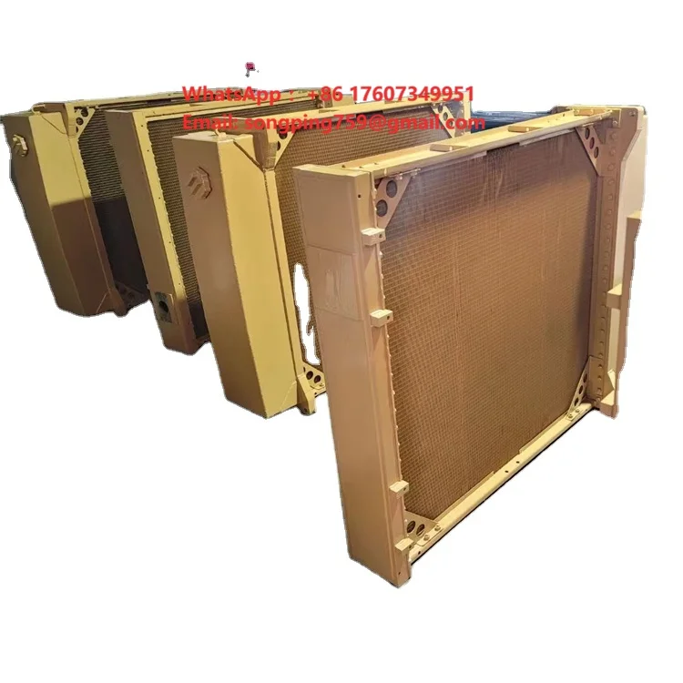 SD16 Model No. 3 Excavator Radiator Assembly Electronic Fuel Injection Water Tank All Vehicle Components Construction Machinery