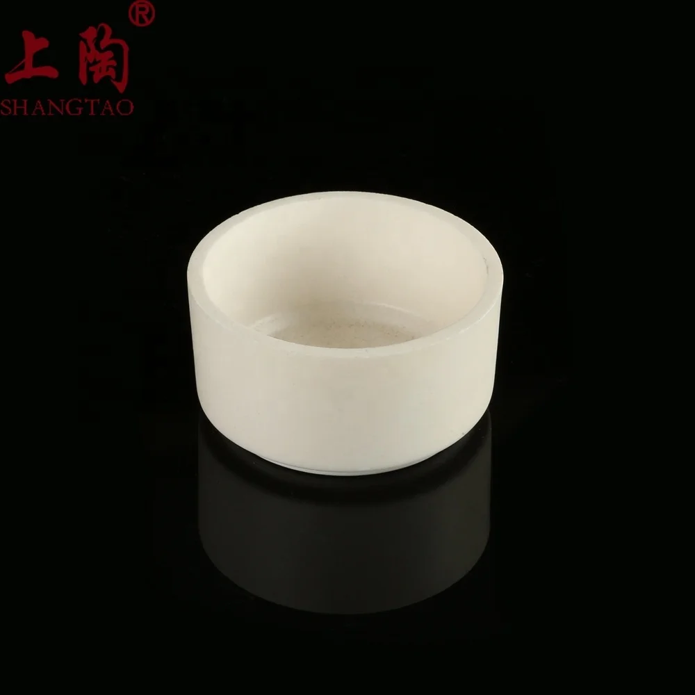 High purity 99 al2o3 ceramic alumina crucible 500ml