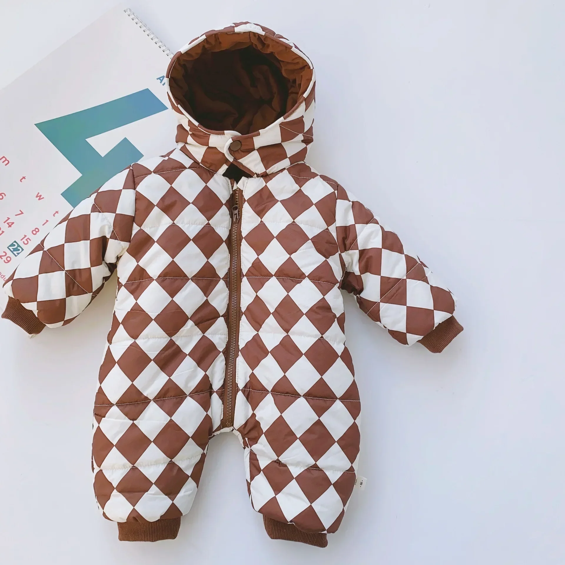 

Newborn Clothes Baby Jumpsuit 2023 Winter New Conjoined Cotton-padded Boy's One Piece Clothes Baby Girl Warm Clothes