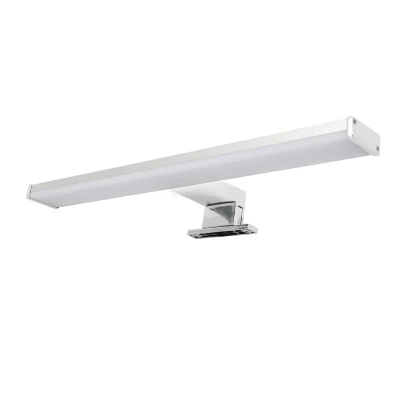 Alpinaluz Bathroom Wall Light for LED Mirror 10W 40cm, Slim IP44 Design in Aluminum with 4000K Neutral White Light