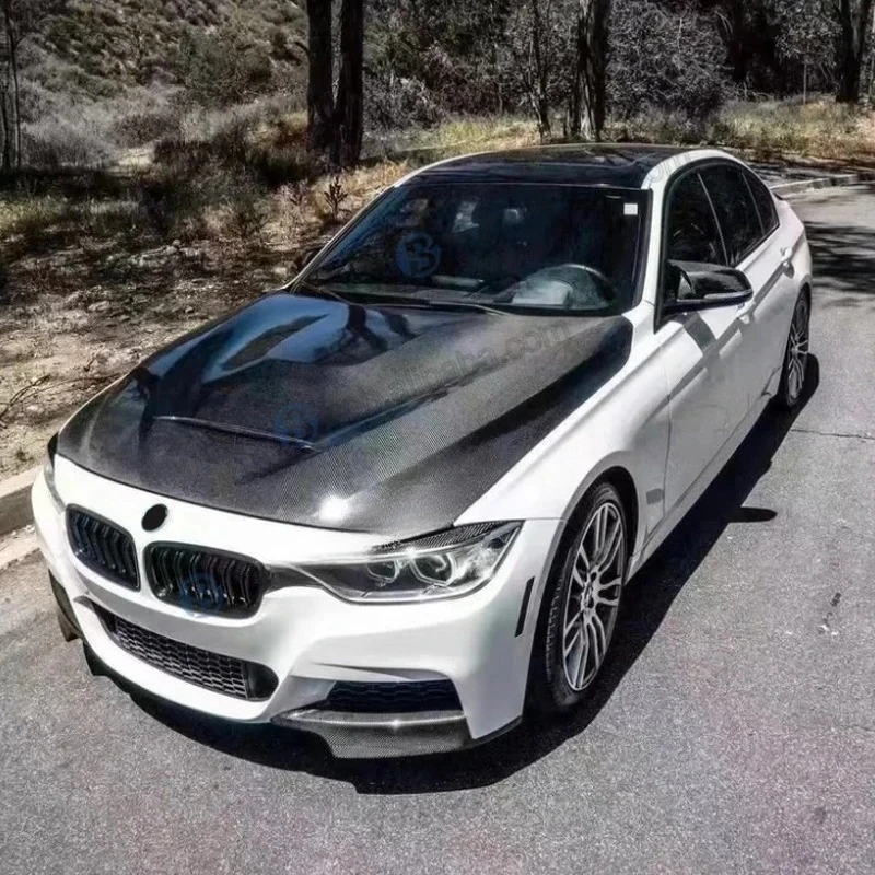 

Car Decor Parts GTS Style Carbon Fiber Hood for BMW 3 Series F30 F32 F33 F35 F36 335i 340i F35 2013 2014 2015 2016 2017 2018