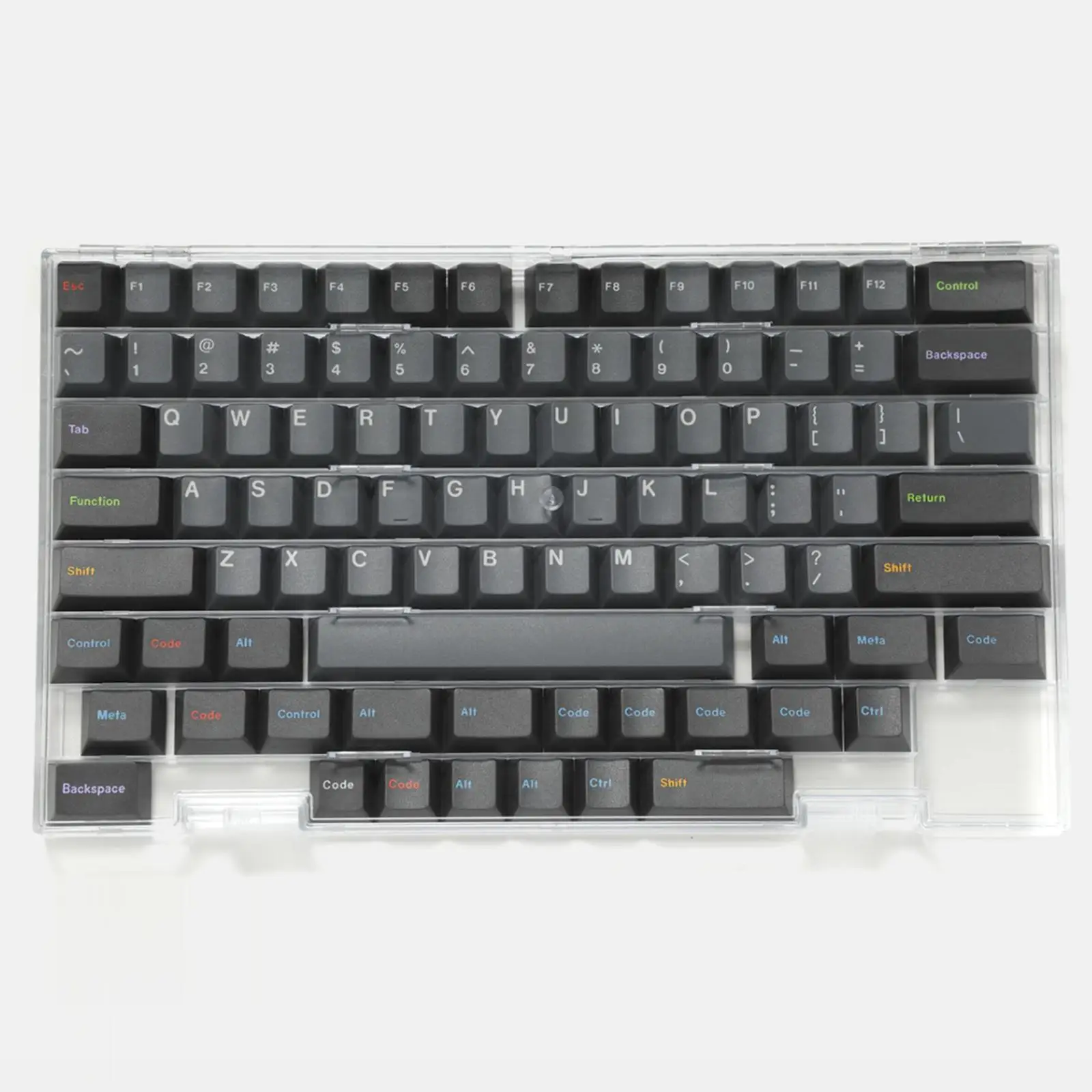 Clear Keycap Storage Box Case Dustproof Organizer for Cherry Xda Dsa Profile Normal Version