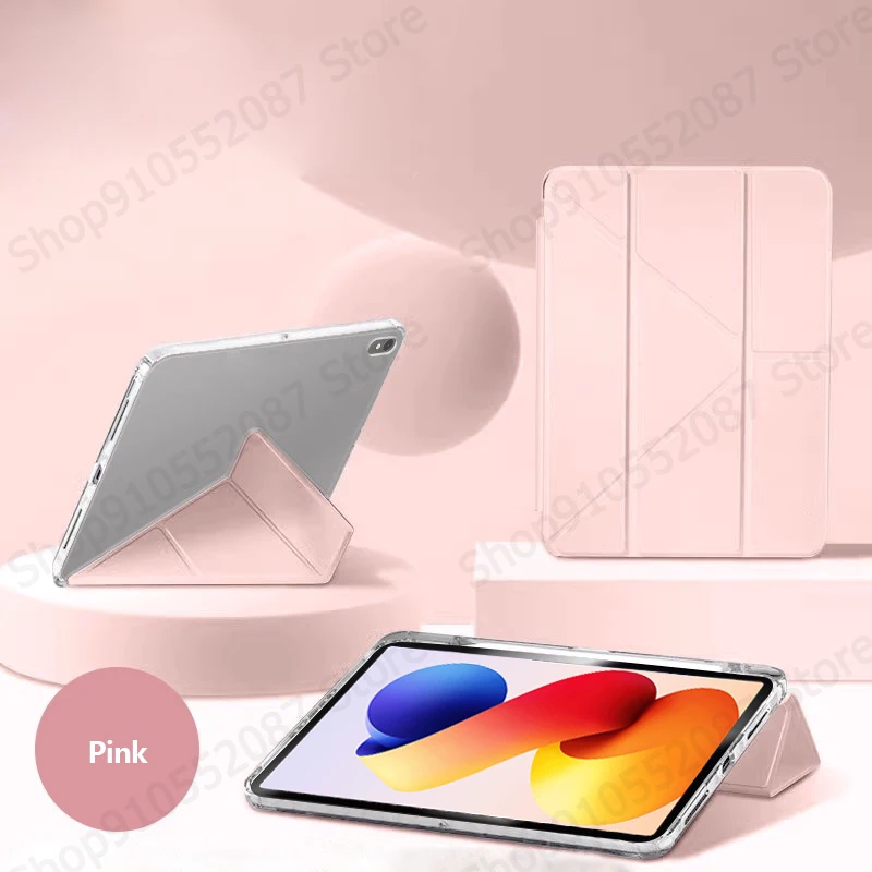 For Redmi Pad 2 Pro Case with Pen Holder Smart Folio PU Leather