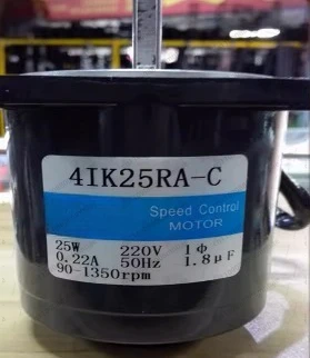 

Индукционный двигатель переменного тока 25 Вт для оптической оси 4IK25A-C/4IK25A-S/4IK25A-S3, 220 В/380 В