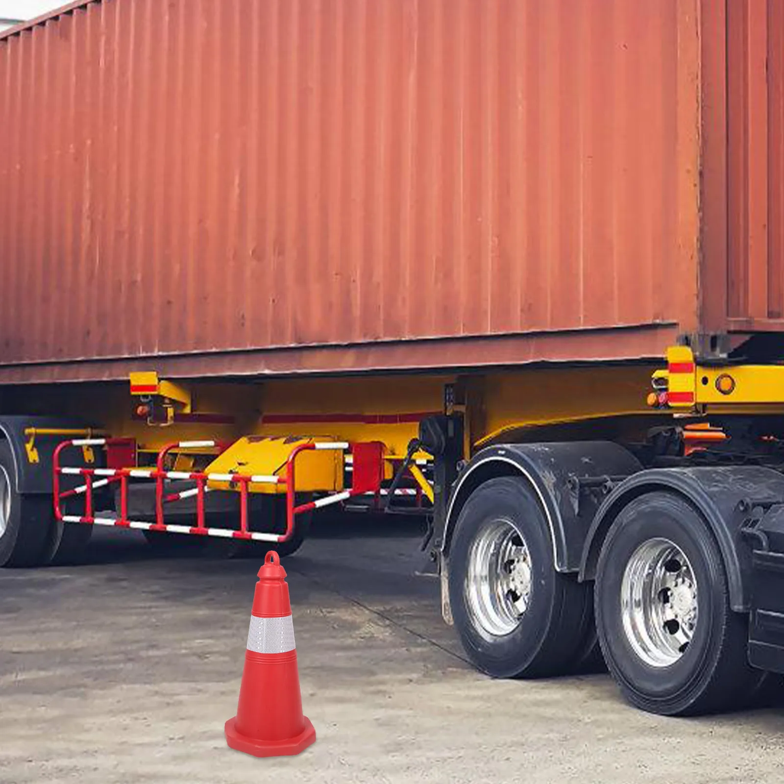 

Резиновые дорожные конусы, светоотражающие конусы безопасности для дорожных работ, предупредительные барьеры для улицы, пластиковые конусы для обучения вождению