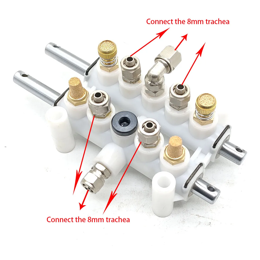 Air Control Valves Foot Pedal Valve for Tire Changer Machine Double Pedal Valve Cylinder Controlling Valve Switch Tire Changing