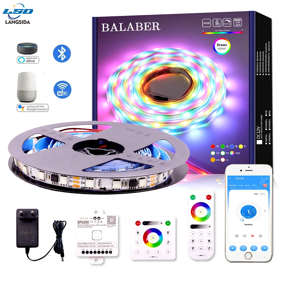 kit-de-tira-de-luces-led-rgb-ws2811-5050-smd-direccionable-30-60-led-bluetooth-wifi-controlador-de-musica-alexa-luces-led-normales-brillantes-de-12v