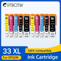 33XL Ink Cartridge T3351 3361 For Epson Compatible XP-530 / 630 / 830 / 635 / 540 / 640 / 645 / 900  T3351 T3361 Printer XL