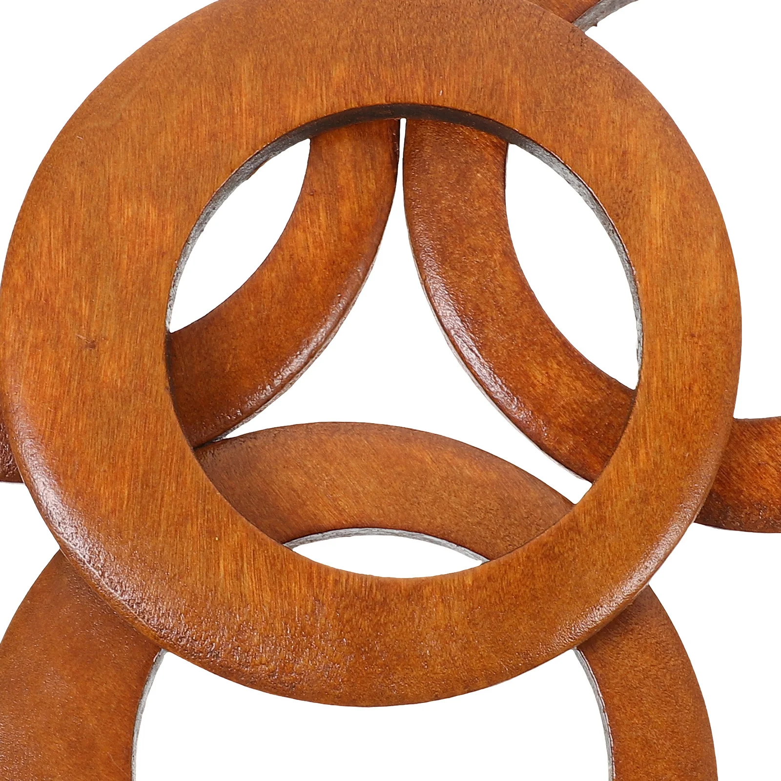 

4Pcs Natural Wooden Rings for DIY Crafts Jewelry Making Macrame Hoops Earrings Charms Wooden Rings DIY Wood Crafts,