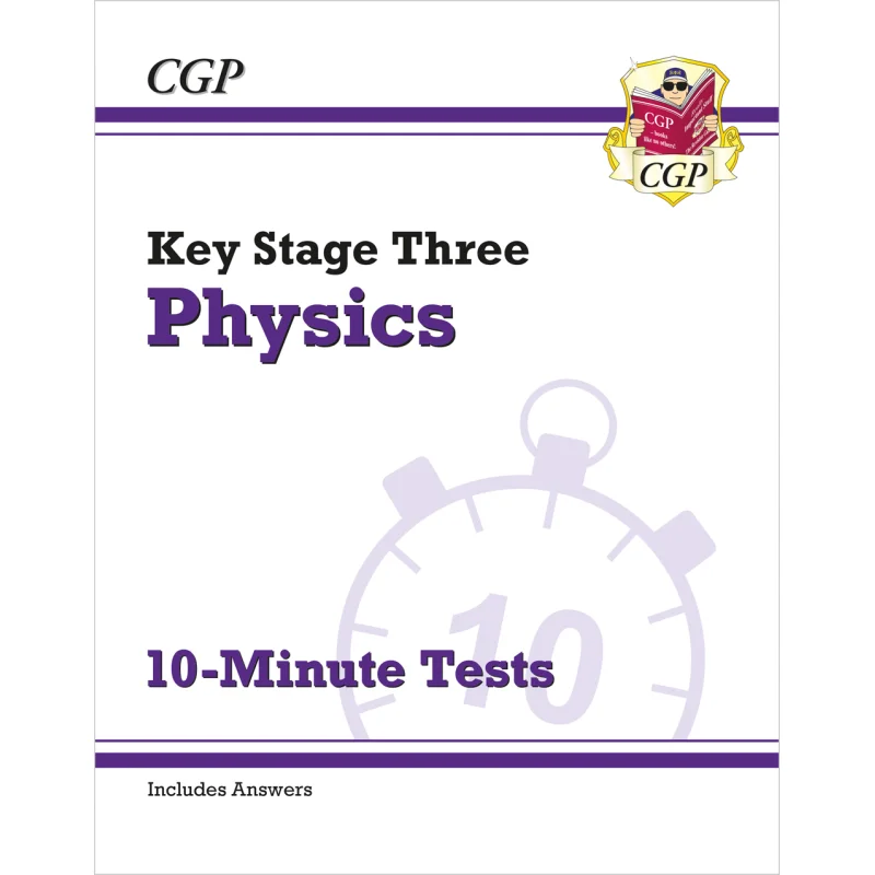 

Новые 10-минутные испытания по физике KS3 с ответами CGP Книги Координация Групповые публикации 9781789085815 Книга