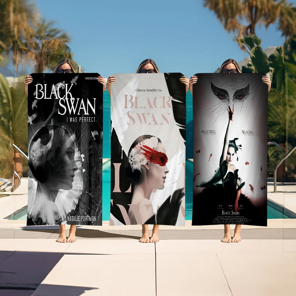 

Movie Black Swan Big Microfiber Beach Towels Quick Dry Towel Sand Beach Towels Pool Towel For Travel Swim Pool Yoga