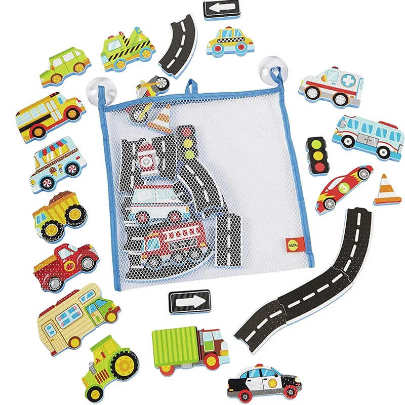 Children Shower Toys EVA Soft Reusable Swimming Bathroom Toy Early Education Games Parent Child Suitable for Baby Aged 3-6 TMZ