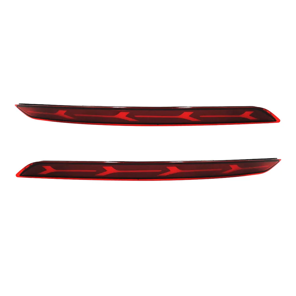 Car LED Reflector Light For Hyundai Elantra 2016 2017 2018 2019 2020 Rear Light Brake Lamp Taillight Back Fog Light Warning