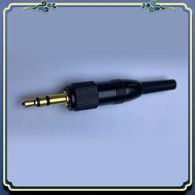 Portable 50Pcs 3.5Mm Stereo Screw Locking Audio Lock Connector For Sennheiser For Sony Nady Audio2000s Mic Spare Plug Adapter