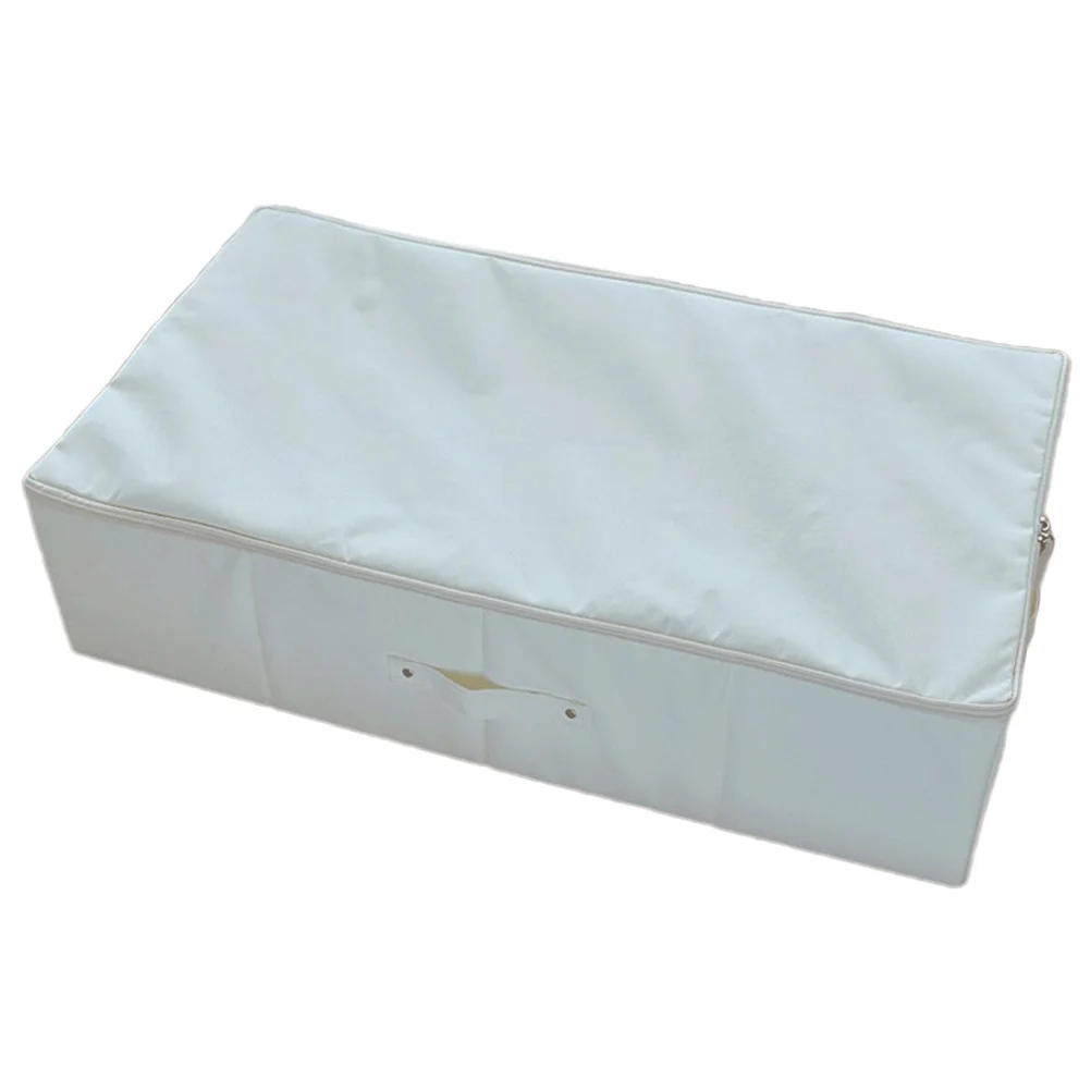 

Foldable Under Bed Storage Box Organizer Container Resistant for Quilts Blankets Pillows Sweaters Underbed Storage