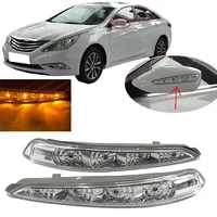 Luz de señal de giro para Hyundai Sonata 8 2010 2011-2014 indicador LED automático intermitente repetidor lámparas de señal de giro espejo retrovisor de coche
