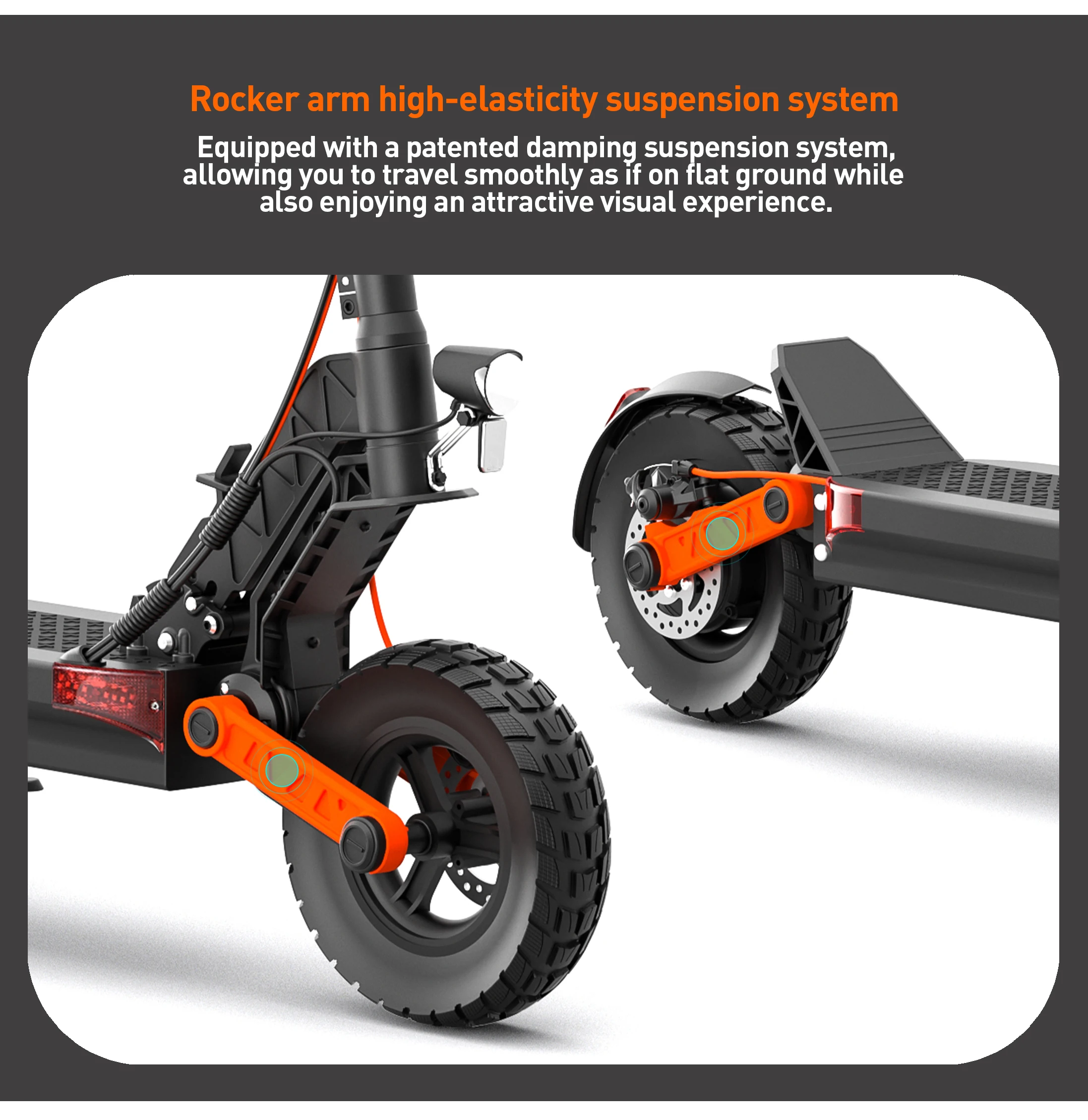 Joyor S5-Z Foldable Escooters 48V13Ah Battery Height Adjustable Adult Electric Scooter 10 * 3.0 Widen Tire E-Scooter