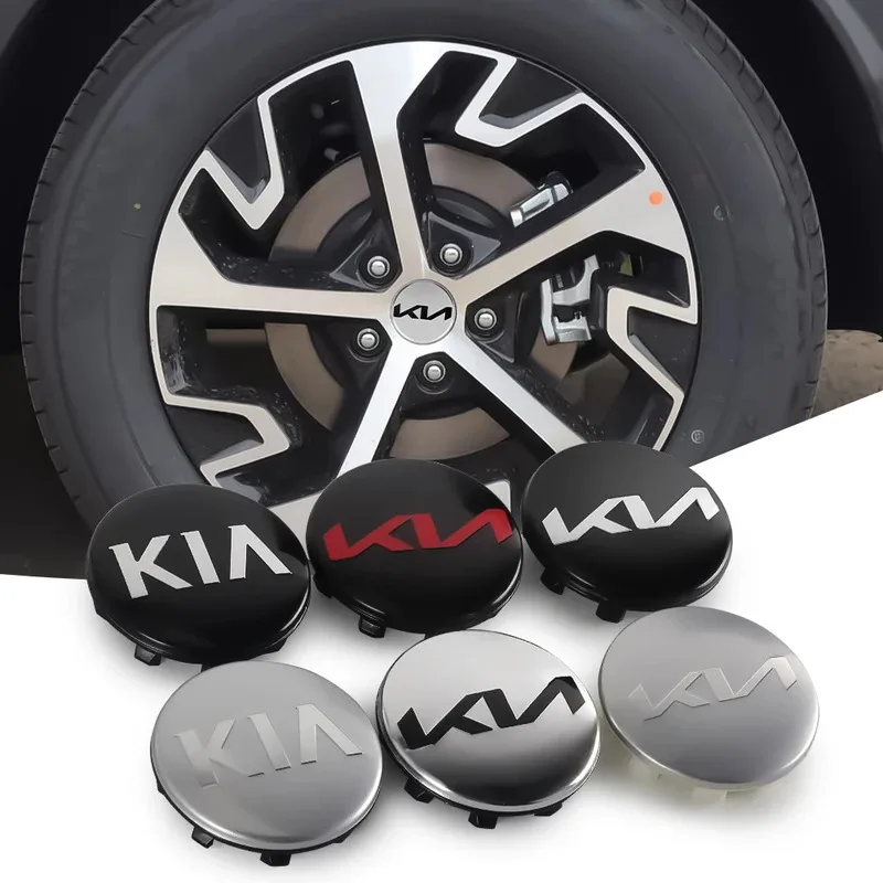 

56 мм автомобильный Стайлинг, центральная крышка колеса, чехлы для ступиц, значок, аксессуар для KIA sportage ceed sorento cerato optima picanto rio soul stonic