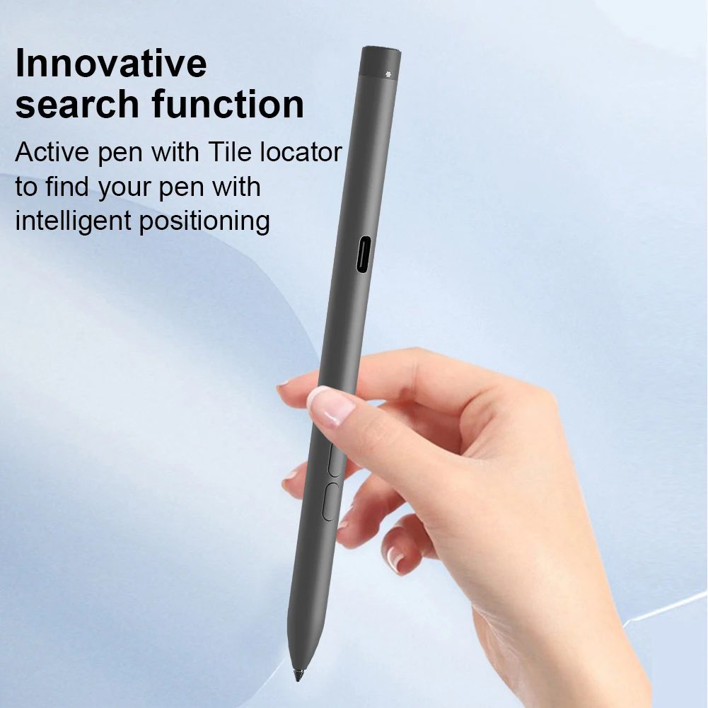PN7522W Rechargeable Active Pen Laptop Pen Stylus Pen Tablet Touch Pen for Dell XPS 13 9315 2-in-1 for Dell Latitude 5310 2 in 1