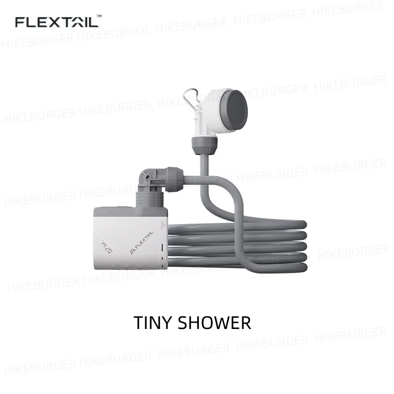 

Flextail TINY SHOWER Outdoor Camping Mini Shower Portable Ultralight Electric Shower Pump IPX7 Waterproof Driving Traveling