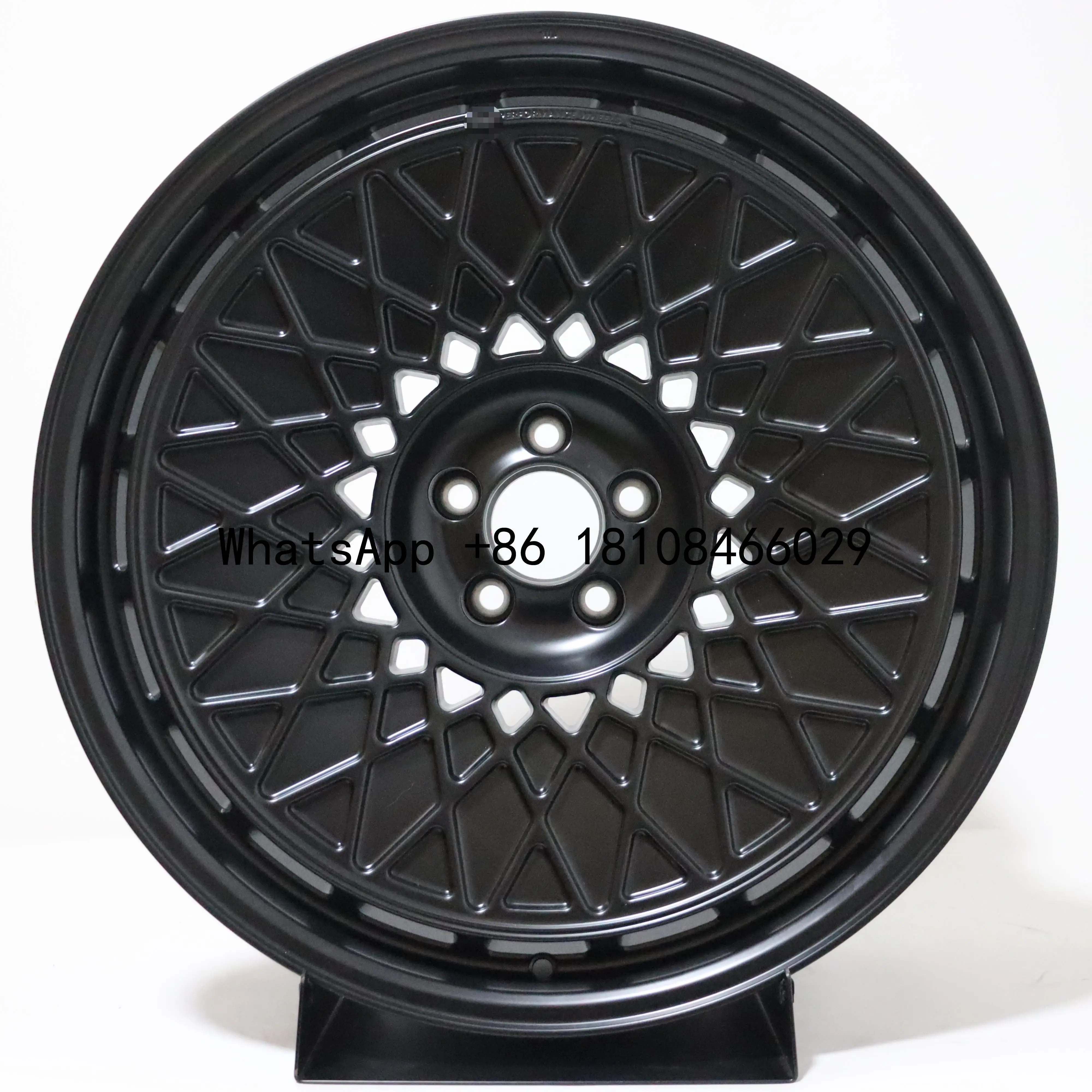 

Custom Forged Wheels 6061T6 Matte Black Vintage Series L501 Design Rims 18 19 20 21 Inch 5*112 66.6 for benz E CLS S