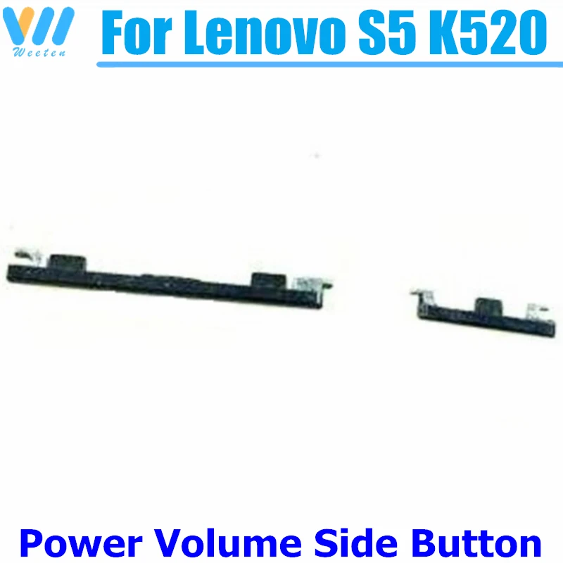 

Power Volume Side Button For Lenovo S5 K520 ON OFF Power Volum UP Down Control Side Switch Button Keys Flex Cable Repair Parts