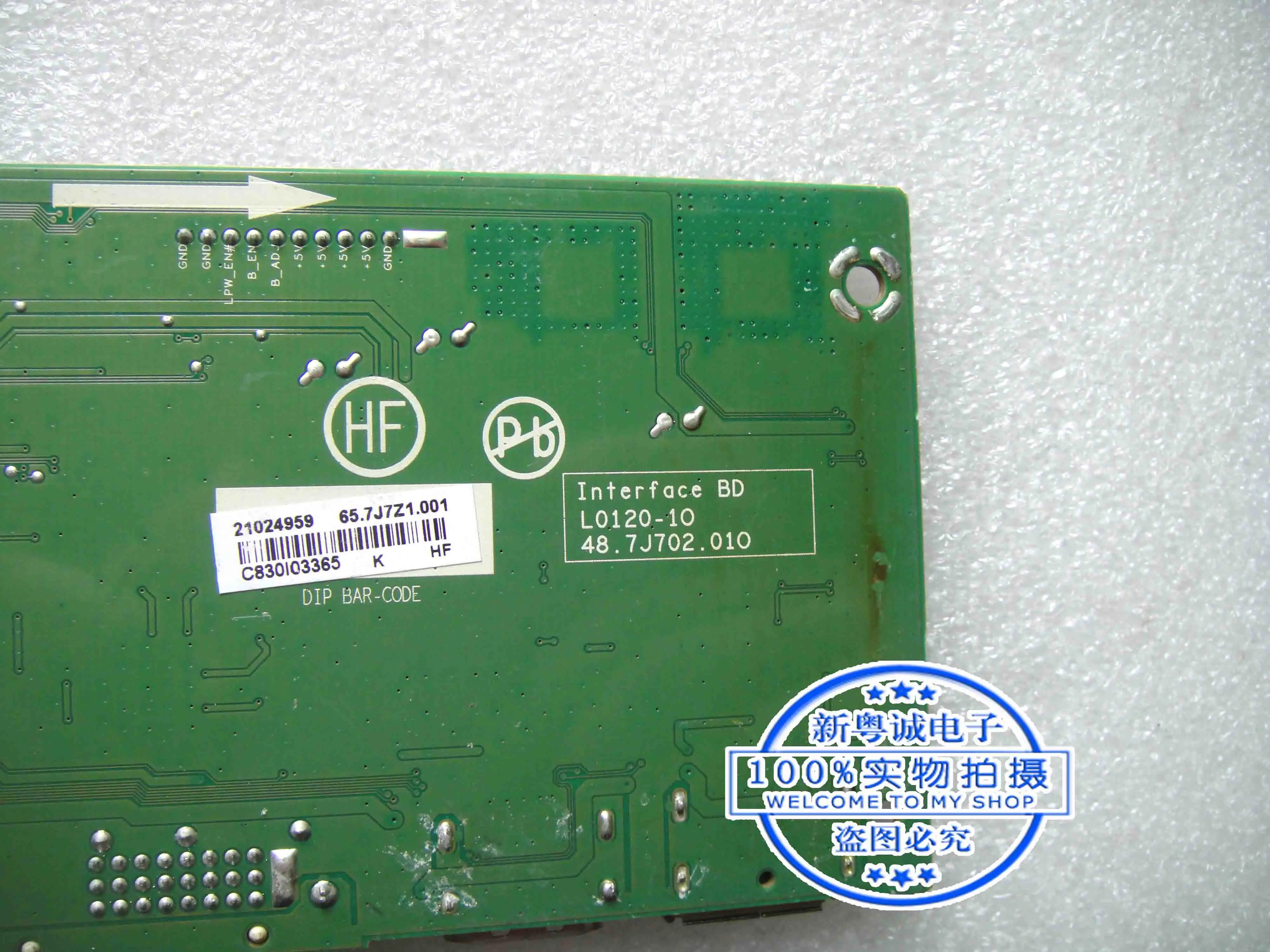 Scheda driver LED ZR2240w/Z22I 48.7 j702-010 L0120-10 scheda madre