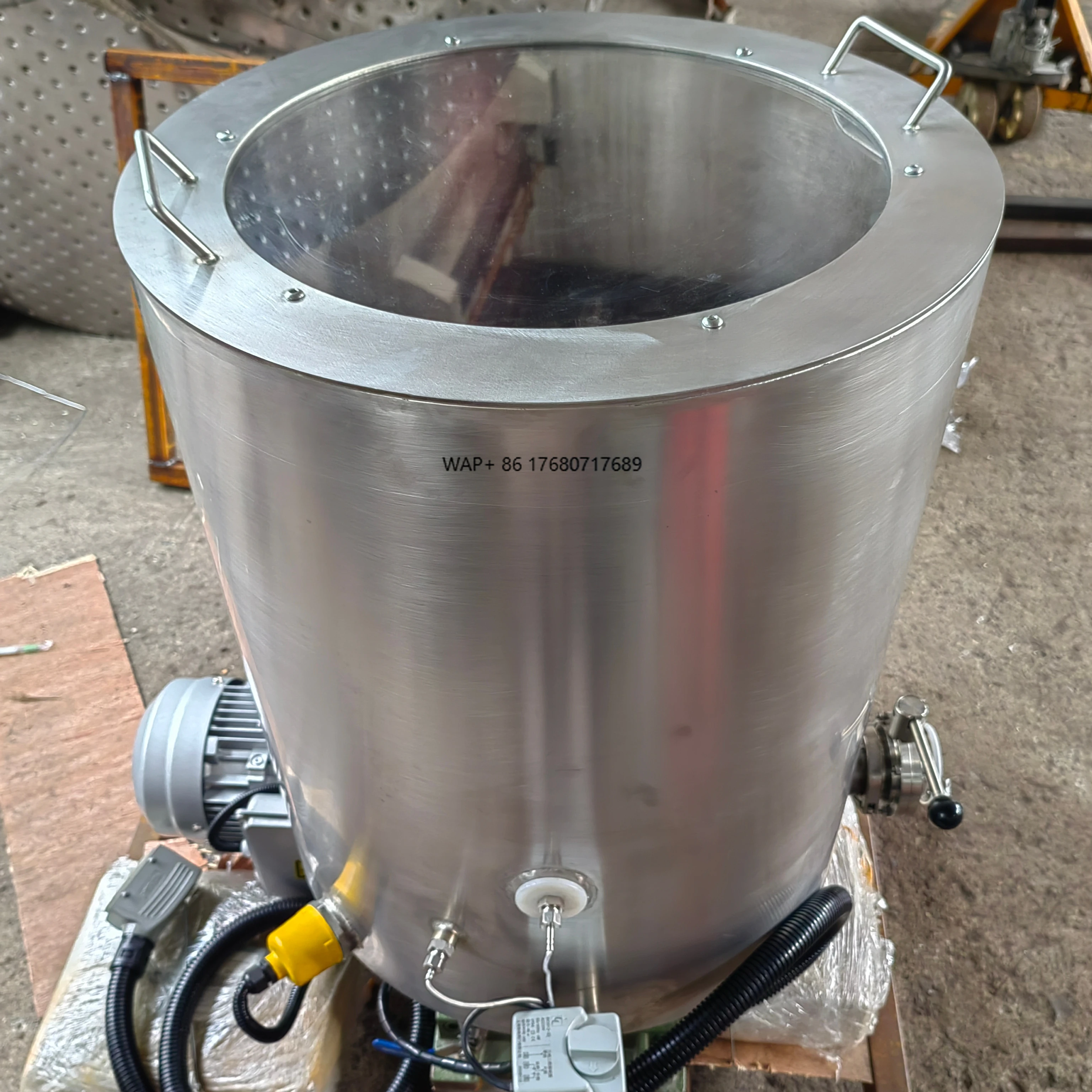 ماكينة طحن كرات الشوكولاتة الصغيرة الأوتوماتيكية سعة 50 لتر، مطحنة الشوكولاتة الرطبة لصنع انتشار الشوكولاتة #1