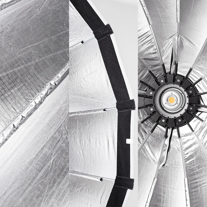 AMBITFUL P70 P90 P120 Bowens Mount Parabolic Deep Softbox with Quick Release Grid