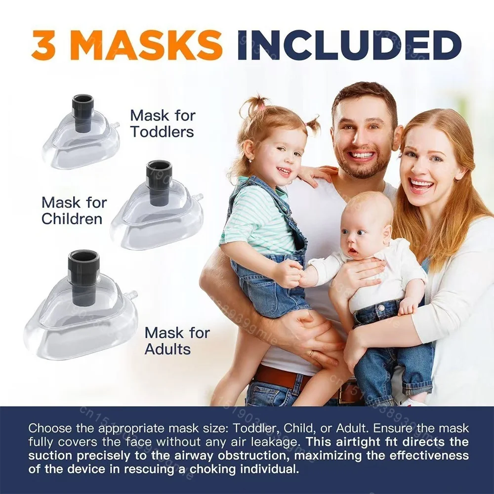 Auto Heimlich First Aid Anti-Choking First Aid Rescue Device for Adults & Children Kids Home and Outdoor Airway Emergency Kit
