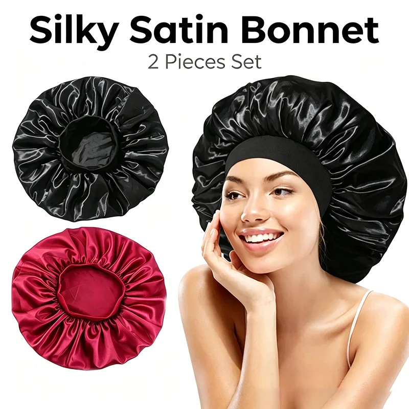 Chapéu de seda para as mulheres, chapéu de cetim, noite para dormir, melhor para dormir o cabelo, ym01