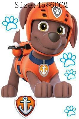 Heiße Paw Patrol Wandaufkleber für Kinder, Jungen, Mädchen, Wohnzimmer, moderne Heimdekoration, Zubehör, PVC, abnehmbares Papier, DIY-Dekoration – Detail 14